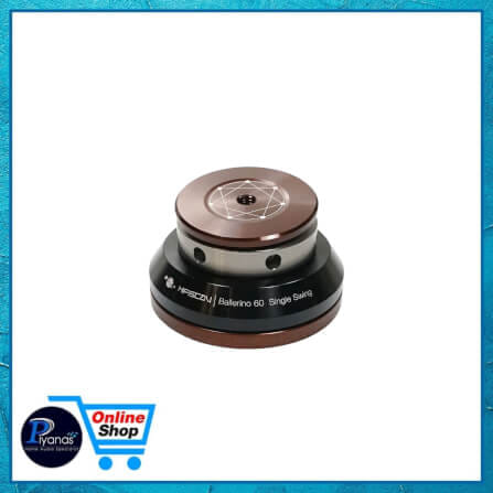 ฐานรองเครื่อง HIFISTAY : BALLERINO 60 SINGLE SWING (60 MM) SET OF 4 (BLACK/SILVER)_5